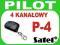 Pilot 4-kan P-4 do sterowników radiowych 433 MHz