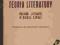 TEORIA LITERATURY JERSCHINA LITERATURA 1946 SPIS