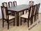 stół 90x200x280 + 8 krzeseł okazja Warszawa!!