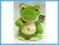 Pacynka Żabka głosem 22cm  24h