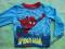 SPIDERMAN BLUZKA DŁ RĘKAW 92-98 2-3 L