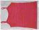 GREENPOINT koralowy top w paseczki S