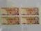 4 x 1OO zł BANKNOTY Z CZASÓW PRL
