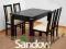 stół 70x120x150 + 4 krzesła okazja Sandow Warszawa