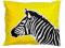 POSZEWKA H&amp;M Home zebra żółty 50x80 dekoracja