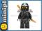 Lego Ninjago - Cole ZX + zbroja i broń NOWY