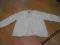 Biały sweterek dla córci 3-6m