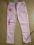 SPODNIE RURKI PRIMARK PINK STRETCH 6-7L 122CM