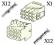 ZLACZE KONEKTOROWE ELEKTRYCZNE MATE-N-LOCK 12 PIN