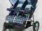 Wózek dla bliźniąt bliżniaków spacerowy