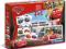 4w1 PUZZLE DOMINO MEMO KLOCKI Cars Auta GRA zestaw
