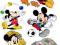 NAPRASOWANKI A4 myszki miki minnie