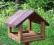 Drewniany karmnik dla ptaków w dobrej cenie