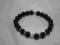 Bransoletka gwiazd !!! BLACK STONE - 8mm !!!