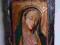 Matka Boża, ikona na starej desce