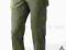 J1018/BE WYGODNE OLIWKOWE SPODNIE CIĄŻOWE 40 L