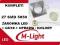 KOMPLET Oprawa kwadrat regul + LED27 SMD 5050 GU10