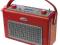 przenośne radio Sencor retro SRD300 RED