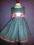 cudna zimowa sukienka z przywieszką sową 128