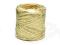 Rafia sznurek wstążka dwukolorowa 5m ecru-złoto
