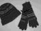 RALPH LAUREN CABLEKNIT SCARF, GLOVES ONE SIZE NOWE