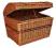 KUFER WIKLINOWY SKRZYNIA Z WIKLINY KOSZ 60x38
