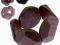 Bransoleta Drewniana ciemny brąz -sb2531-