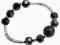Bransoletka Metalowa czarna -sb2701-