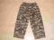 ocieplane spodnie moro r. 116/122