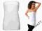 N152/AS BIAŁY MODNY DOPASOWANY TOP TUBA 40/42 XL