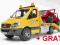 BRUDER 02535 Sprinter pomoc drogowa KURIER 24 H +G