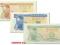 14.Ukraina, Zest.Banknotow 1991 szt.3, St.2/3