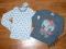 Nowa koszulka i bluzka, C&amp;A, czaszki, 104-110