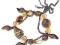 Bransoletka z muszelkami 5.3cm -sb1031-