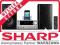 SHARP XL-HF202 PBK iPHONE iPAD iPOD USB BLUETOOTH