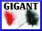 PIÓRA OZDOBNE GIGANT MARABUT* 10g 40-50szt 9452