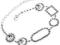 Bransoleta z cyrkoniami -sb4391-