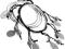 Bransolet aCHARMS 4 szt HIT -sb3461-