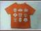 D1509 Rebel Pomarańczowy T-shirt roboty 98
