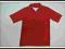 D1681 Czerwona koszulka polo 152
