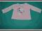 D560 early days Różowa bluzeczka z pieskami R80cm