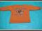 D637 Hanes Pomarańczowa bluzeczka SPORT Rozm 98cm
