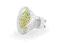 LED MR16 - 60x SMD 3528 230V 3W 3000K GU10 77x77