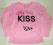 bluzka jasny róż KISS dziewczeca 98/104