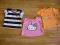 DISNEY H&amp;M HELLO KITTY bluzki 3 szt. 86