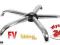 HIT! PODSTAWA FOTELA CHROMOWANA fi 640mm +GRATIS