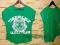 Bluzka luźny zielony TOP ...tygrys...  XS/S/M