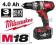 WKRĘTARKA UDAROWA C18 PD-402C MILWAUKEE M18 W-wa