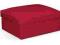 IKEA, pokrycie na podnóżek czerwony KIVIK