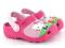 NOWE CROCS HELLO KITTY RÓŻOWE LEKKIE J2 33-34